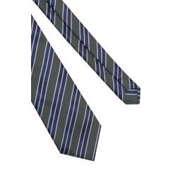 Cravatta Blu con Righe Bianche | Acquista Online