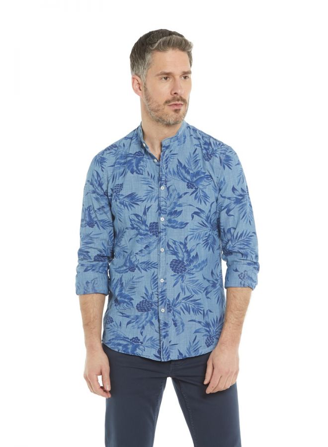 Camicia floreale uomo hotsell