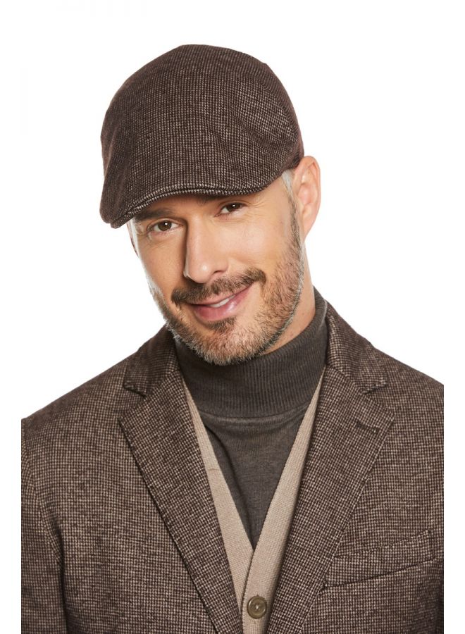 Vendita Coppola Uomo Pied de Poule Moro online Hermitage Uomo