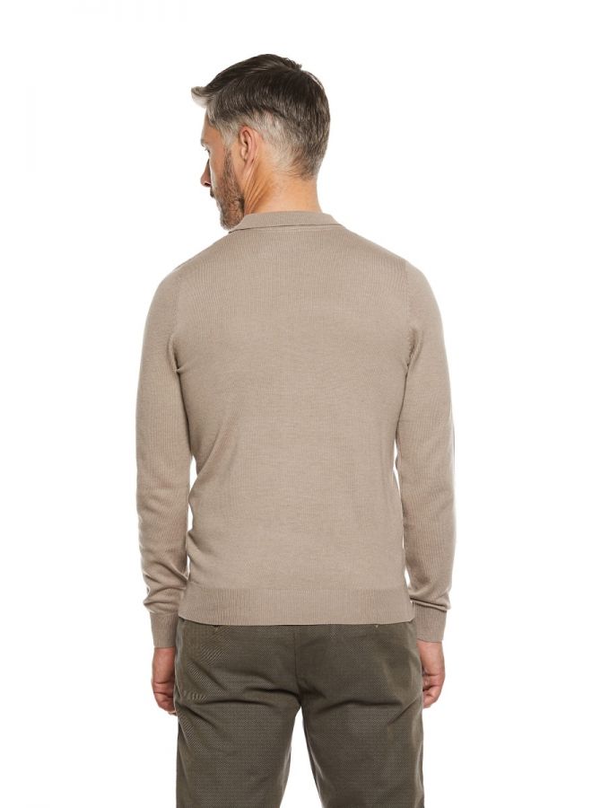 Maglione Uomo Mezza Zip In Velluto A Coste - Morbido, Caldo, Maniche Lunghe, Per Autunno E Inverno