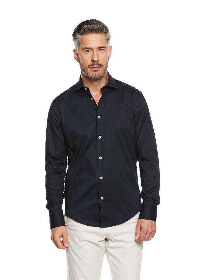 Camicia Collo Alla Francese Uomo Hermitage Vendita Camicia