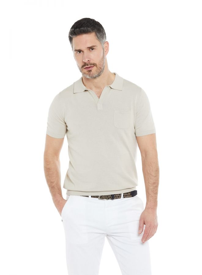 Polo con taschino clearance