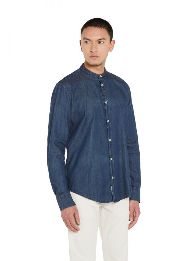 Camicia coreana jeans 2025