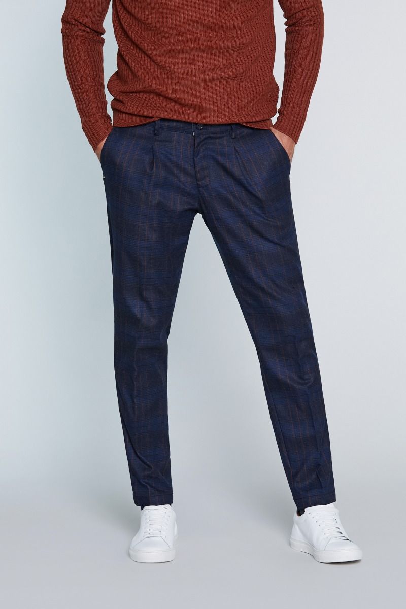 pantaloni uomo caldo cotone