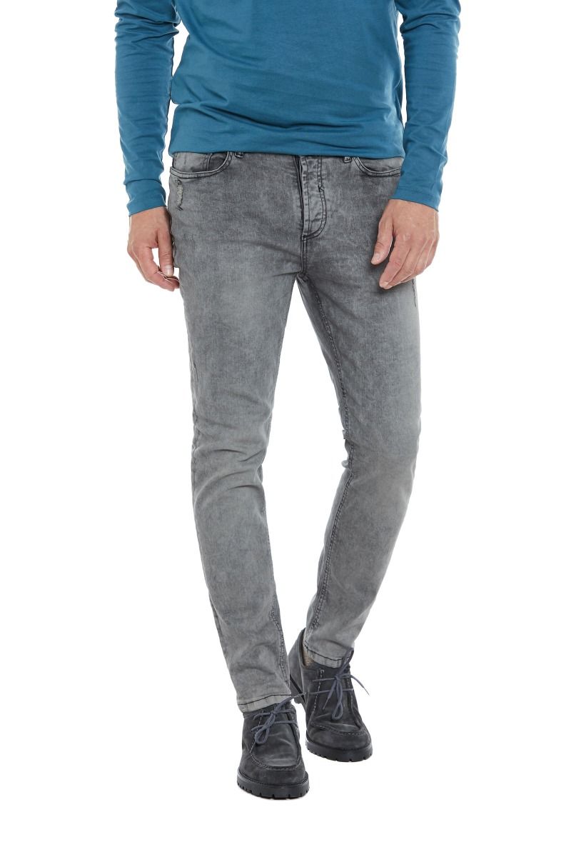 Jeans 5 tasche grigio scuro