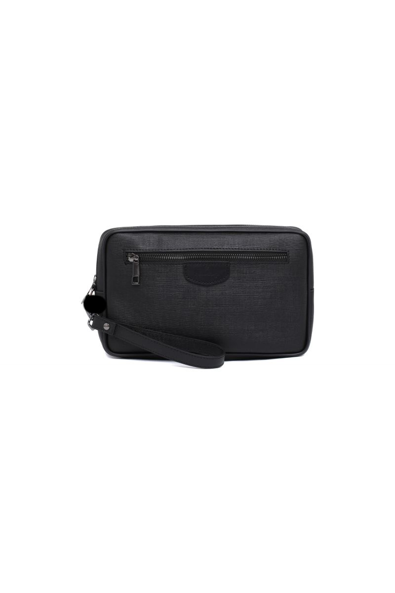 Pochette in Ecopelle Nero