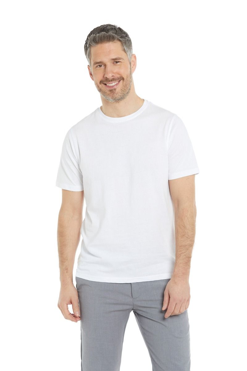 T-shirt basic uomo 100% cotone