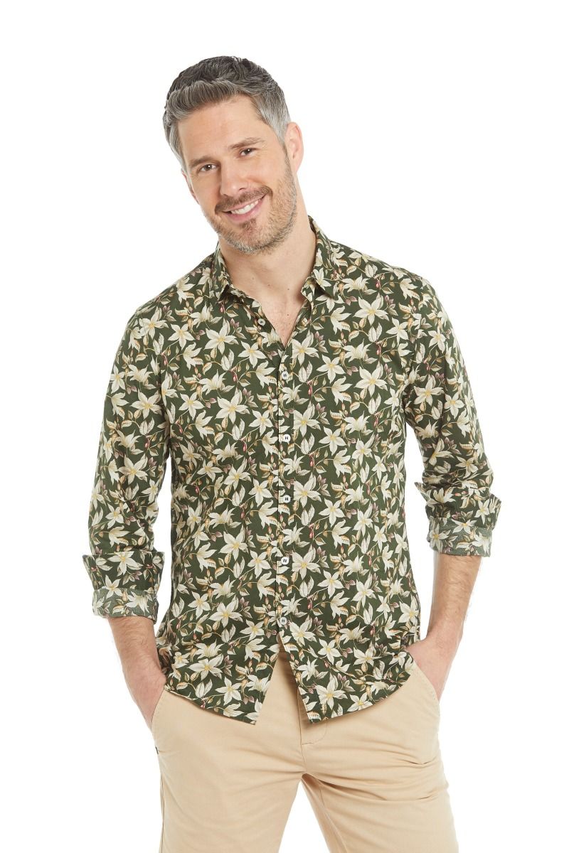 Camicia Uomo In Cotone – Maniche Corte, Tinta Unita, Vestibilità Classica