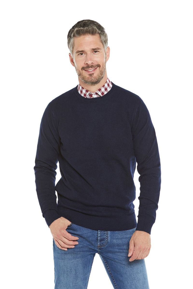 Maglia girocollo drappeggiata