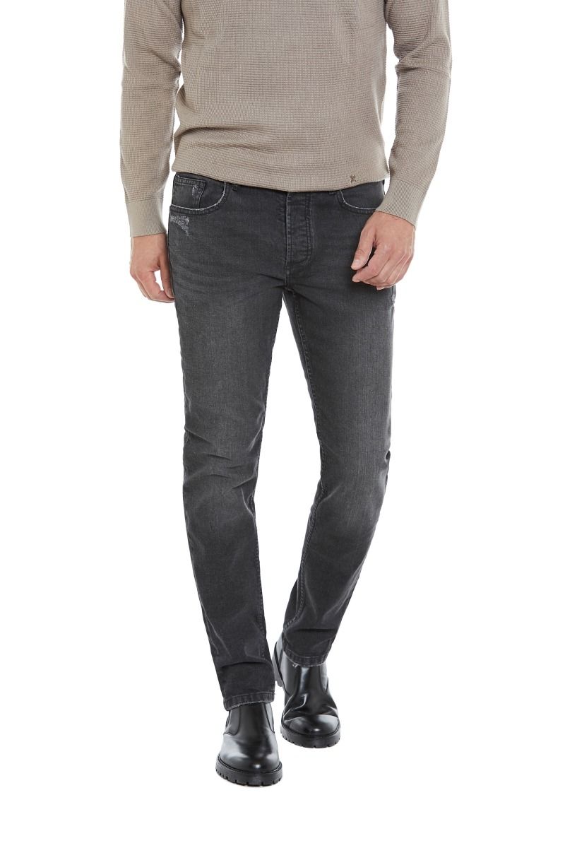 Jeans 5 tasche con leggere abrasioni