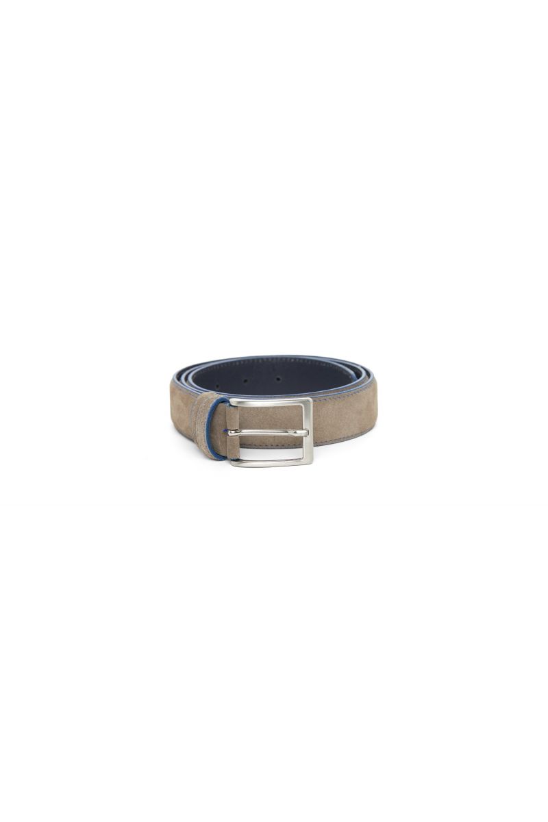 Cintura uomo scamosciata 100% pelle