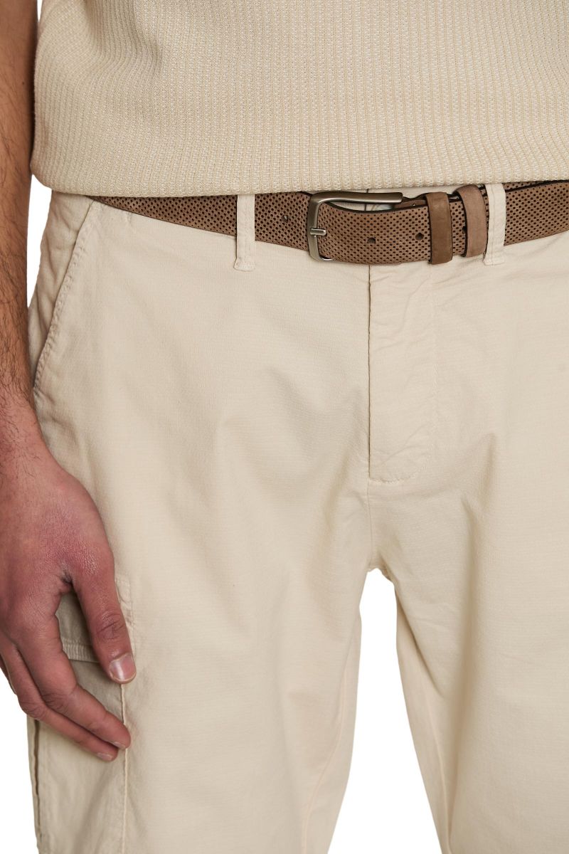 Cintura Uomo in Pelle Nabuk