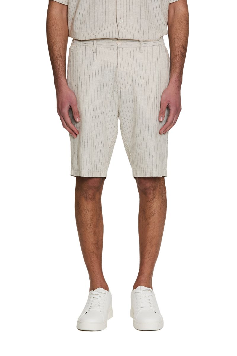 Bermuda Uomo Misto Lino