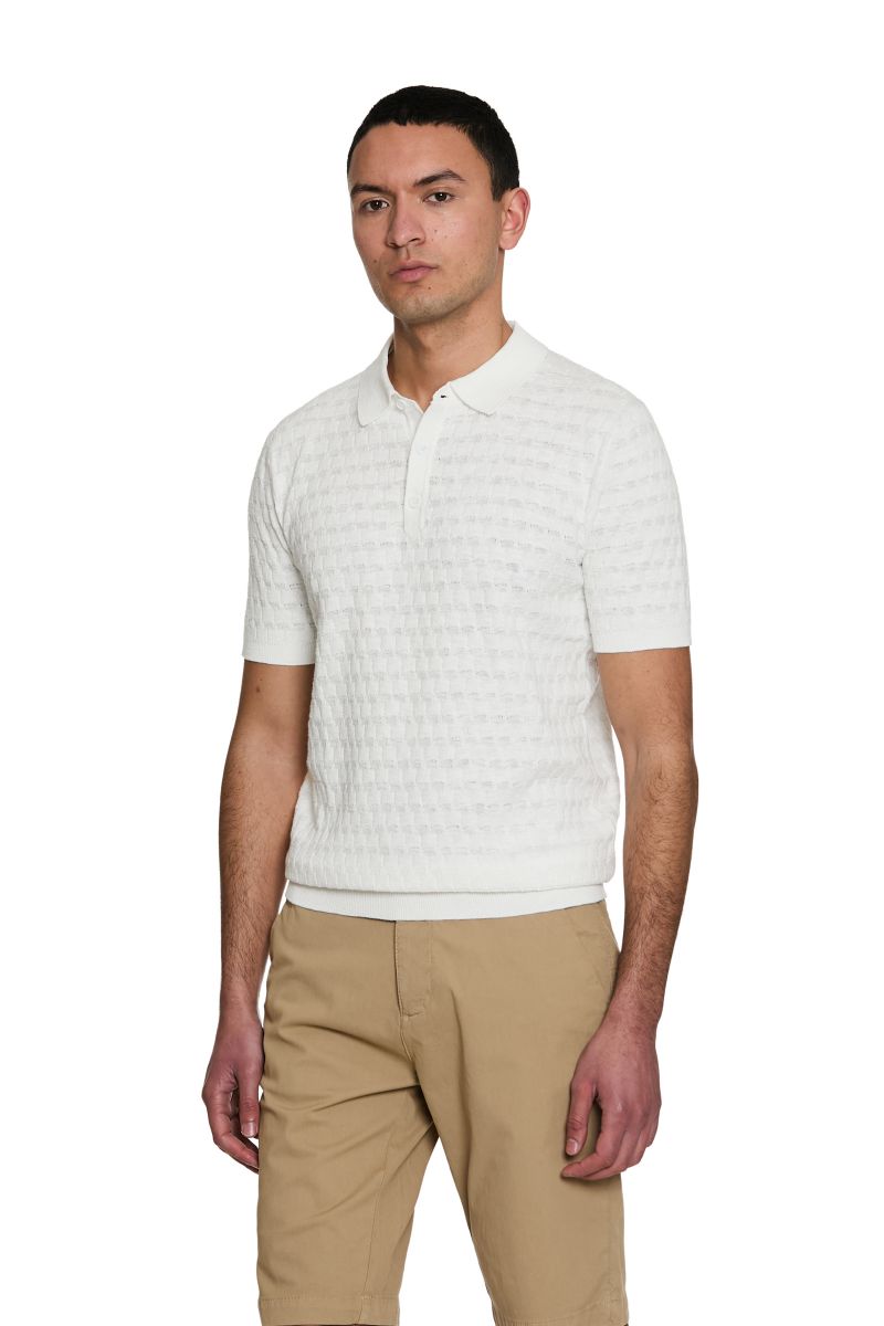 Polo Misto Lino Scacchi