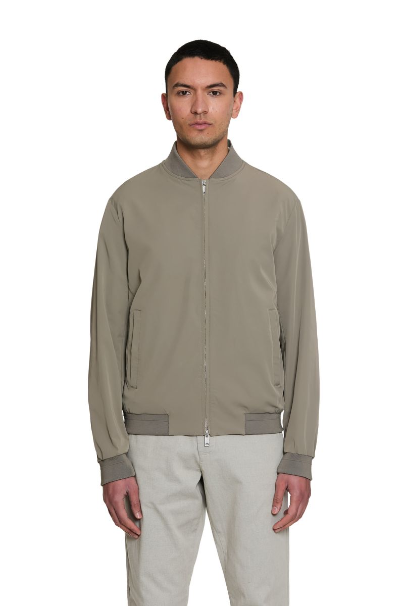 Bomber in Tessuto Tecnico