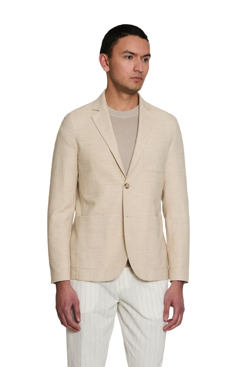 Giacca con tasche a toppa