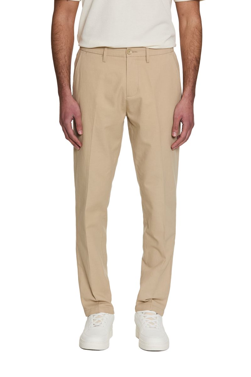 Pantalone Uomo Misto Lino
