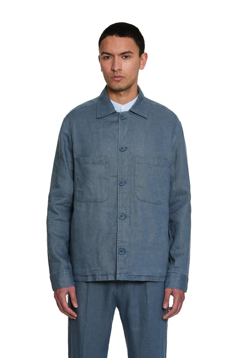 Giacca Camicia Lino