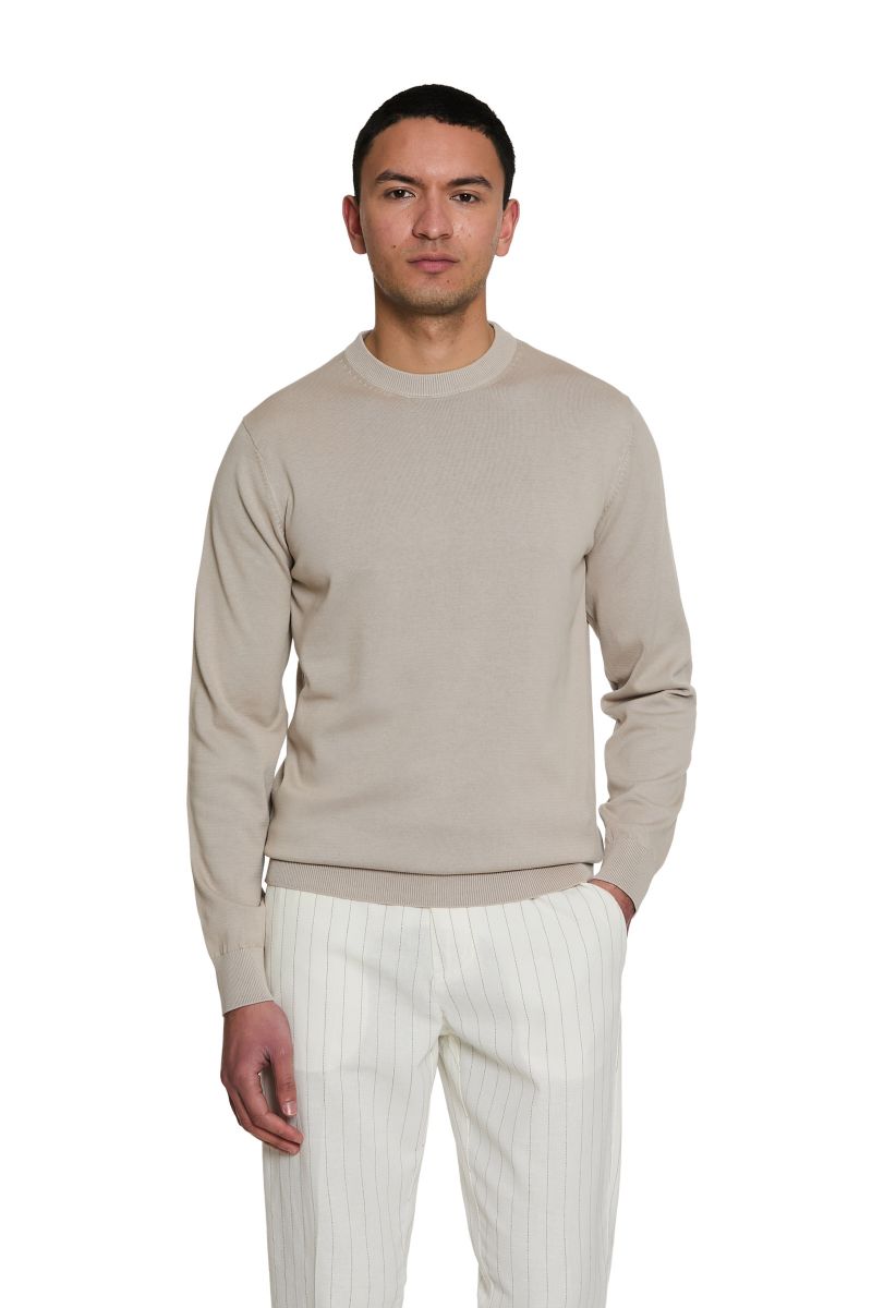 Maglia Girocollo Rasata Manica Lunga