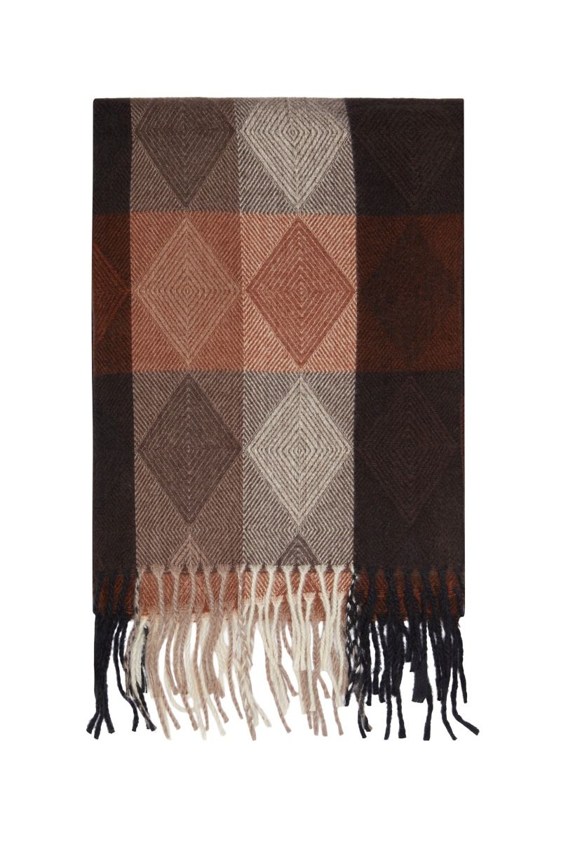 Sciarpa Uomo con Rombi