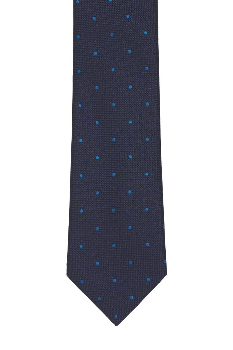 JEMYGINS - Cravatta sottile da 6,4 cm tinta unita per uomo (6 cm), Blu-1, Medium