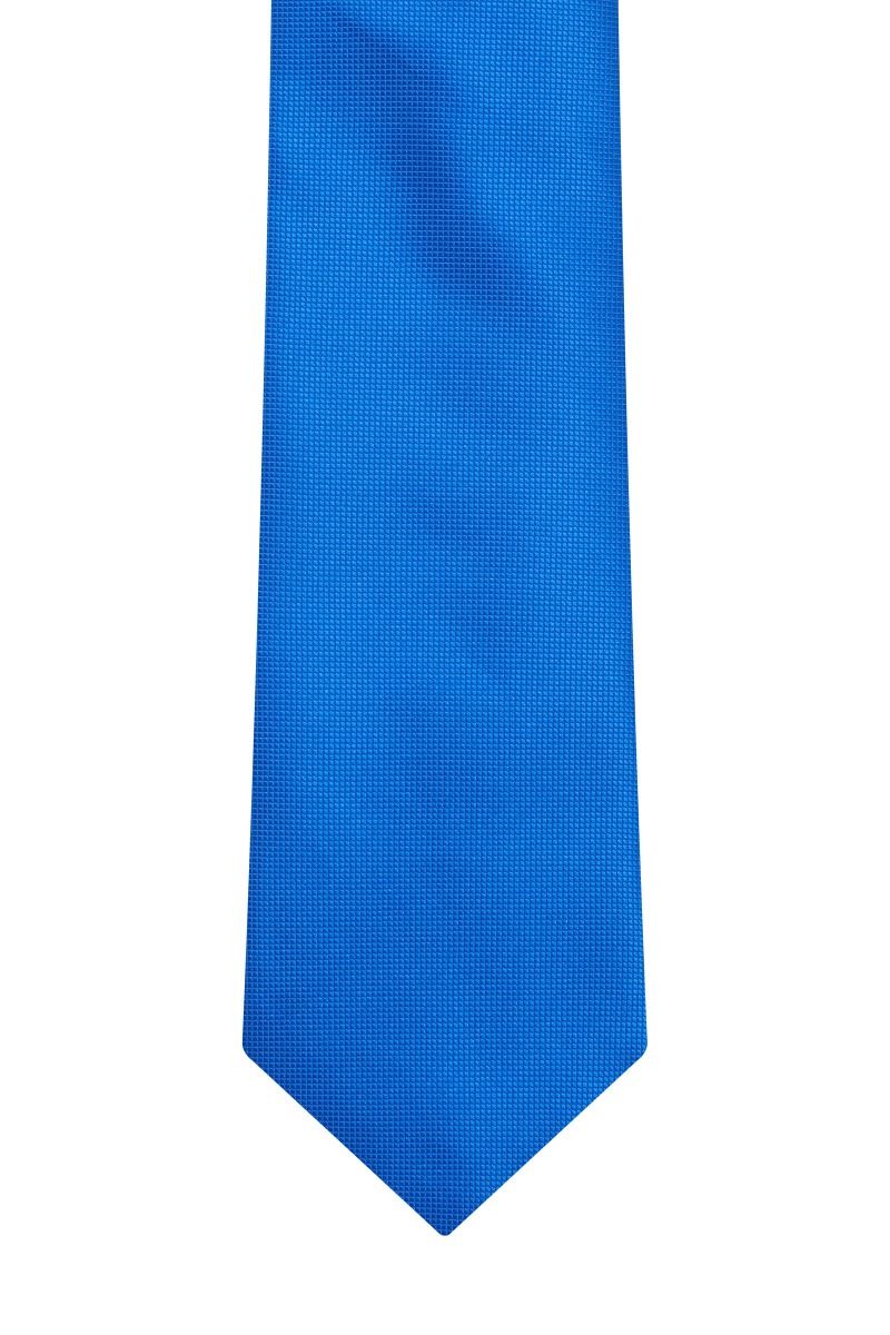 Cravatta Classica Blu Cobalto Uomo