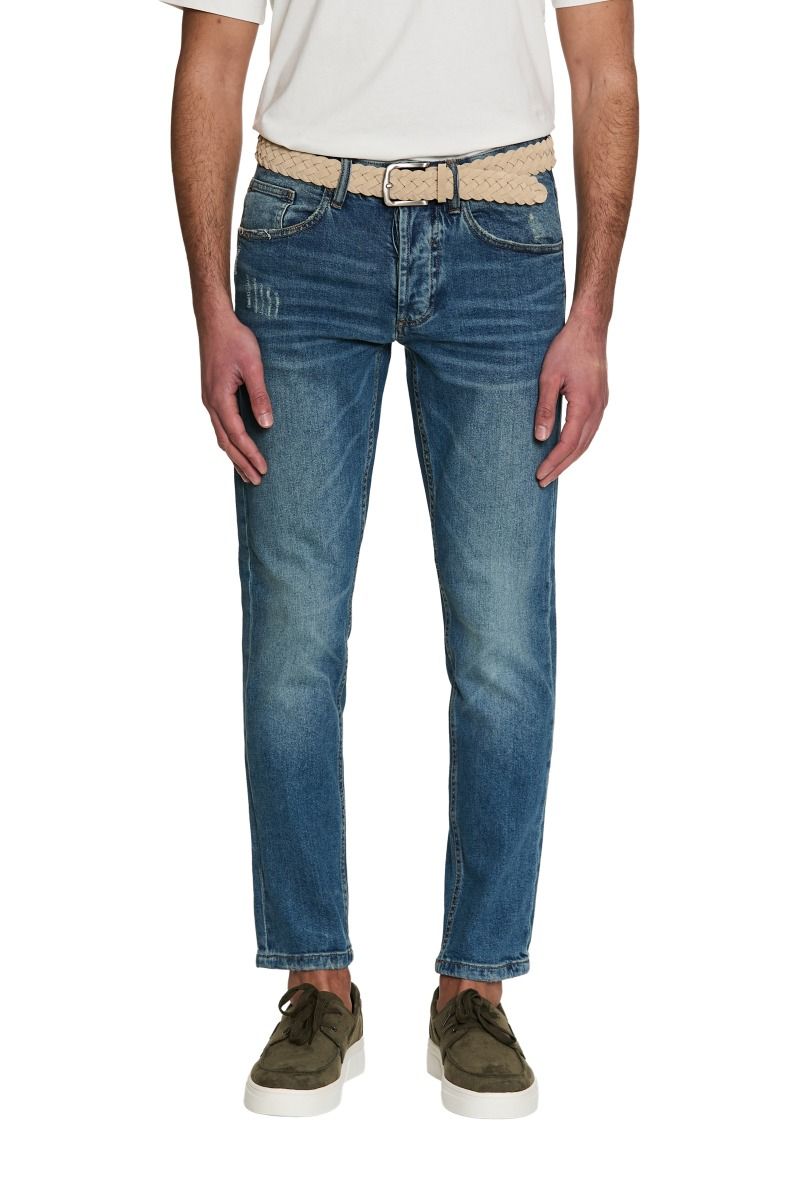 Jeans Uomo 5 Tasche con bottoni