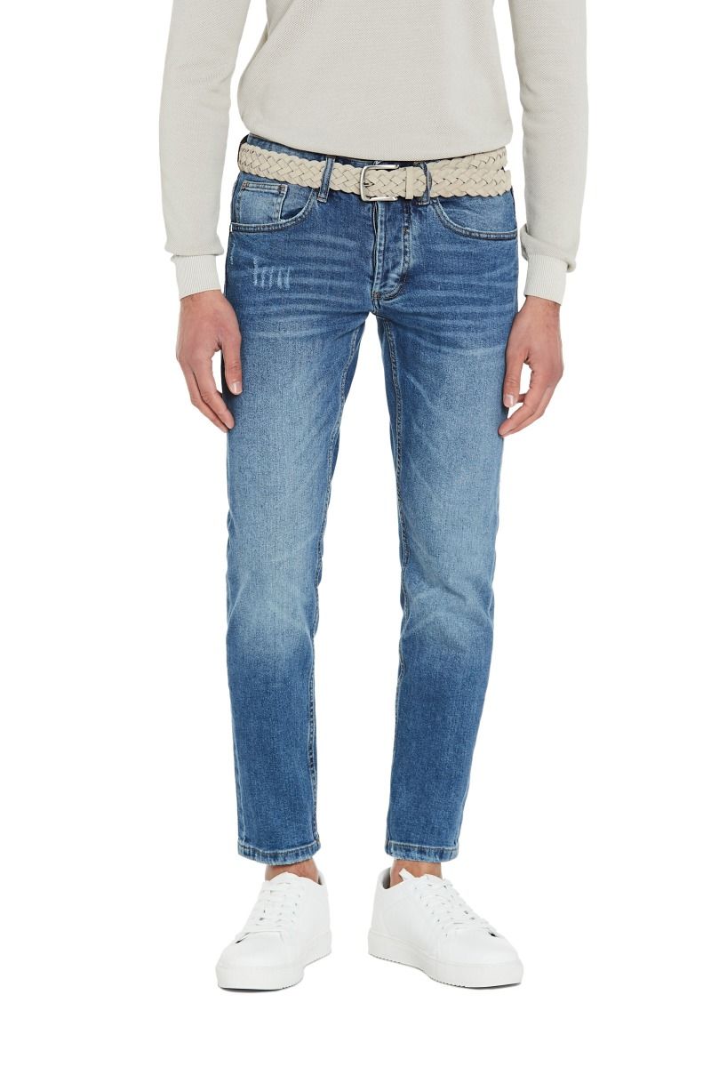 Jeans Uomo 5 Tasche con bottoni