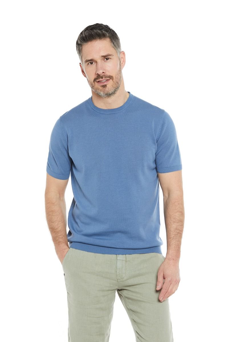 Maglia Girocollo Uomo 100% Cotone