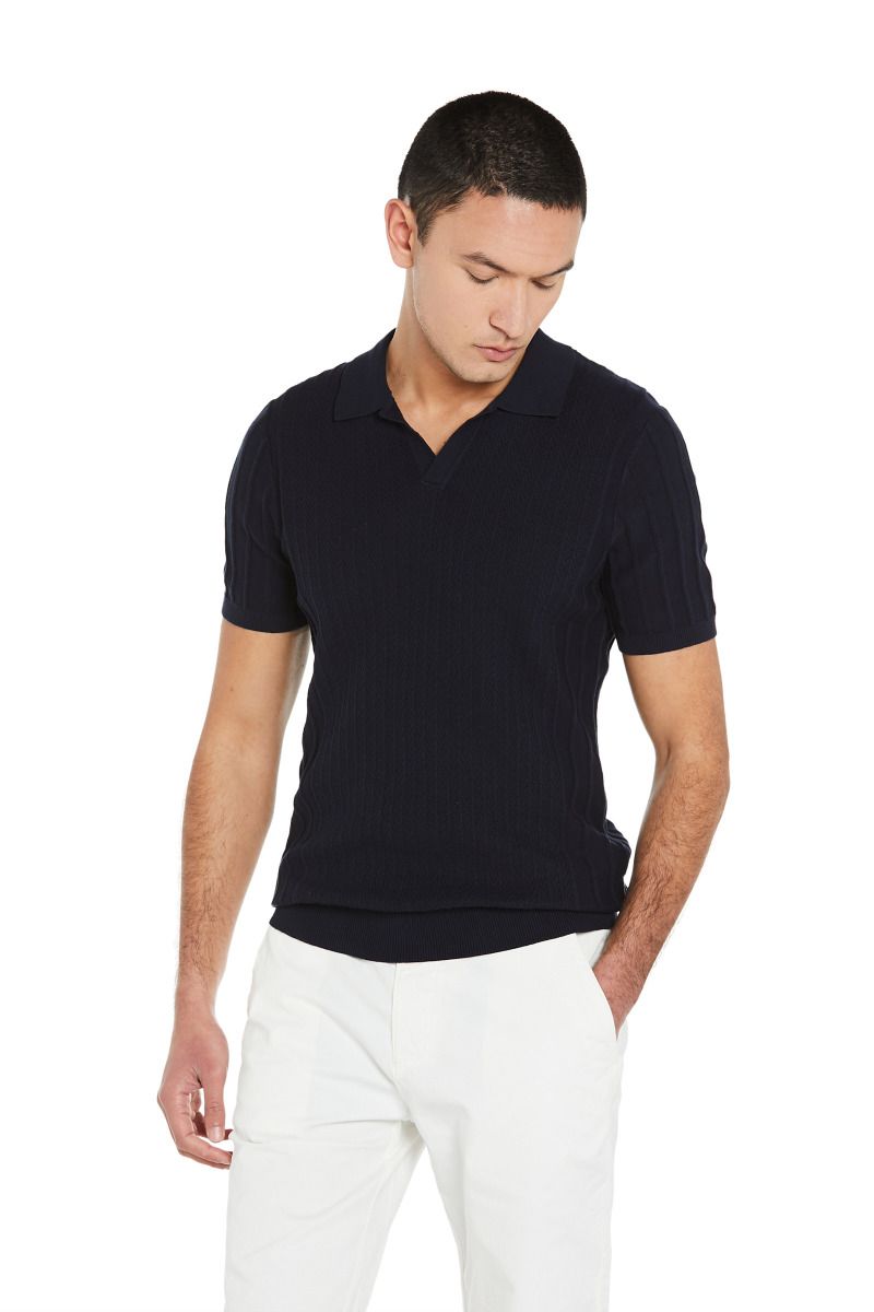Polo Uomo Collo Aperto