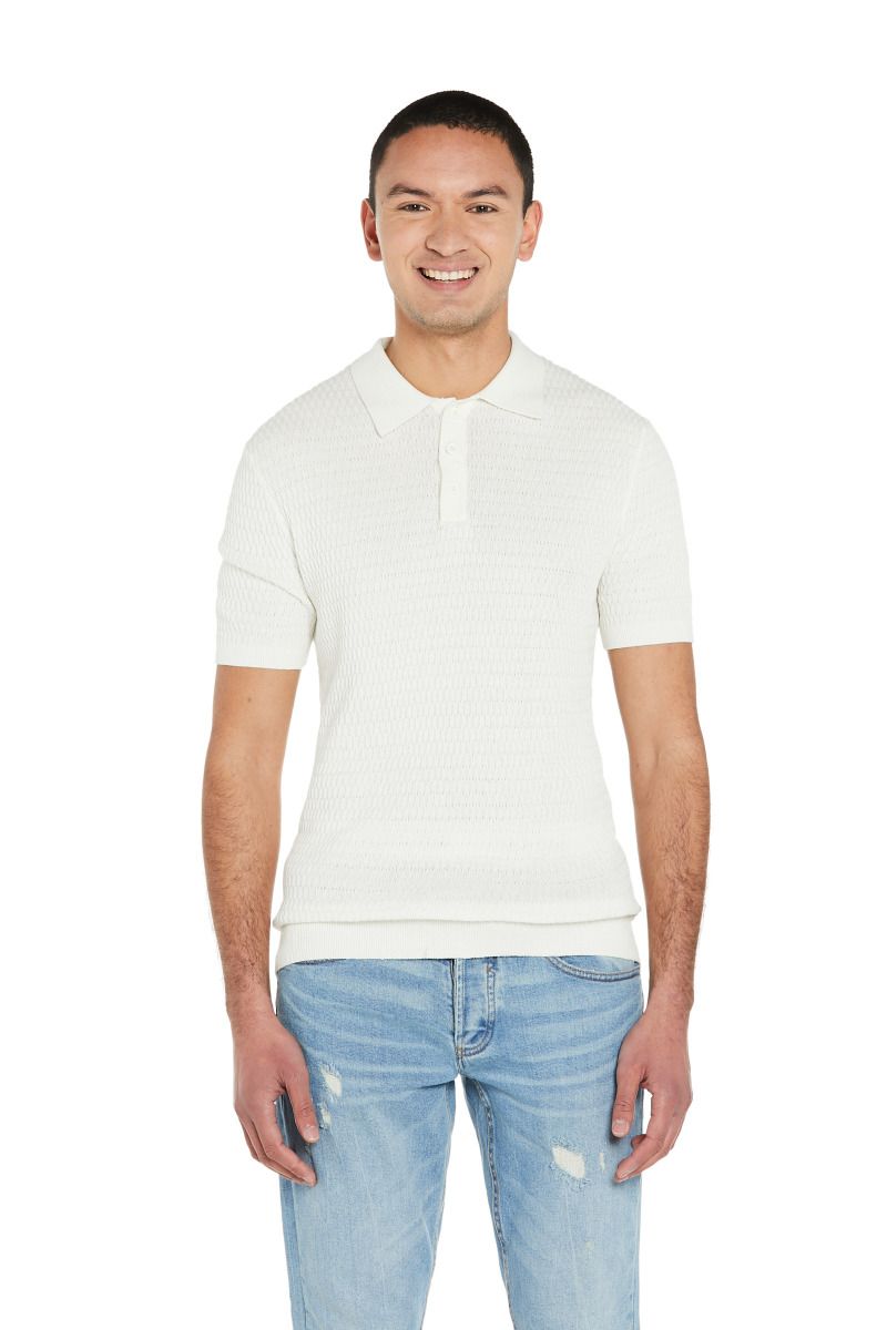 Polo Mezza Manica con Collo Camicia