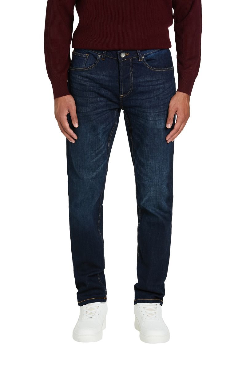 Jeans da Uomo 5 Tasche con Sfumature