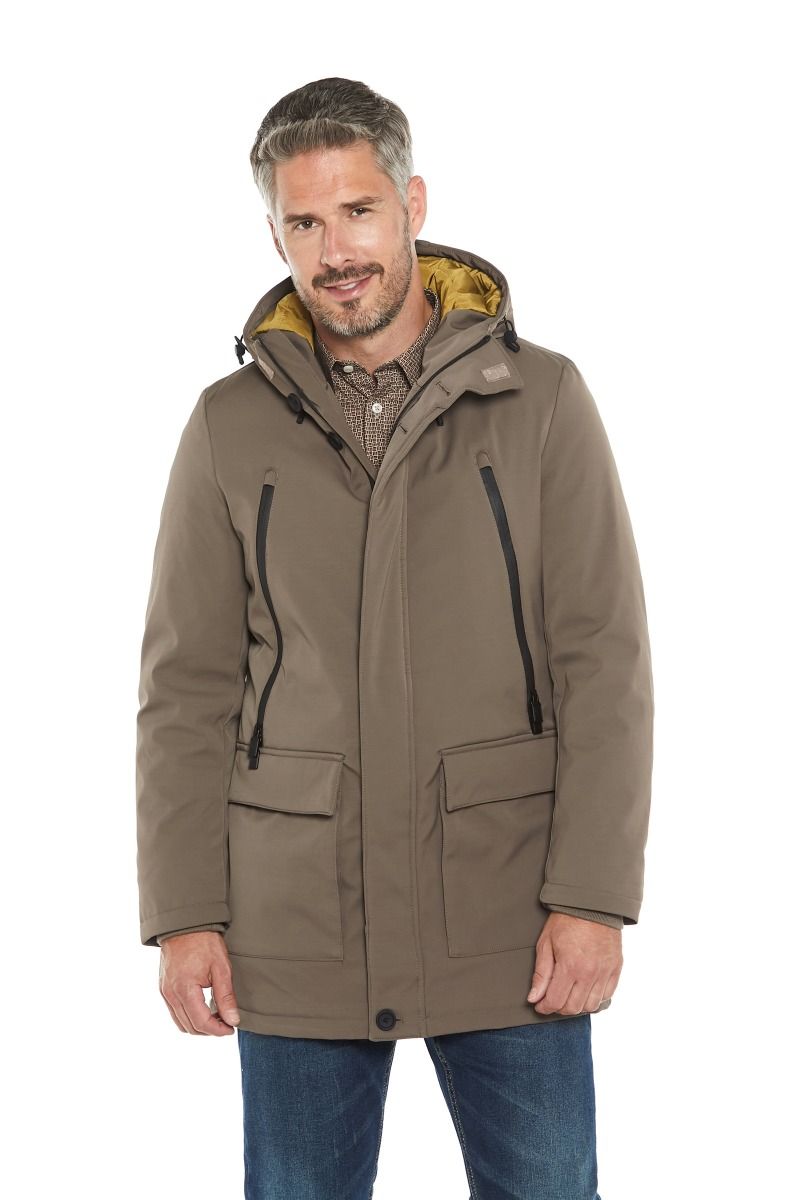 Vendita Giubbotto tecnico da uomo con cappuccio online Hermitage